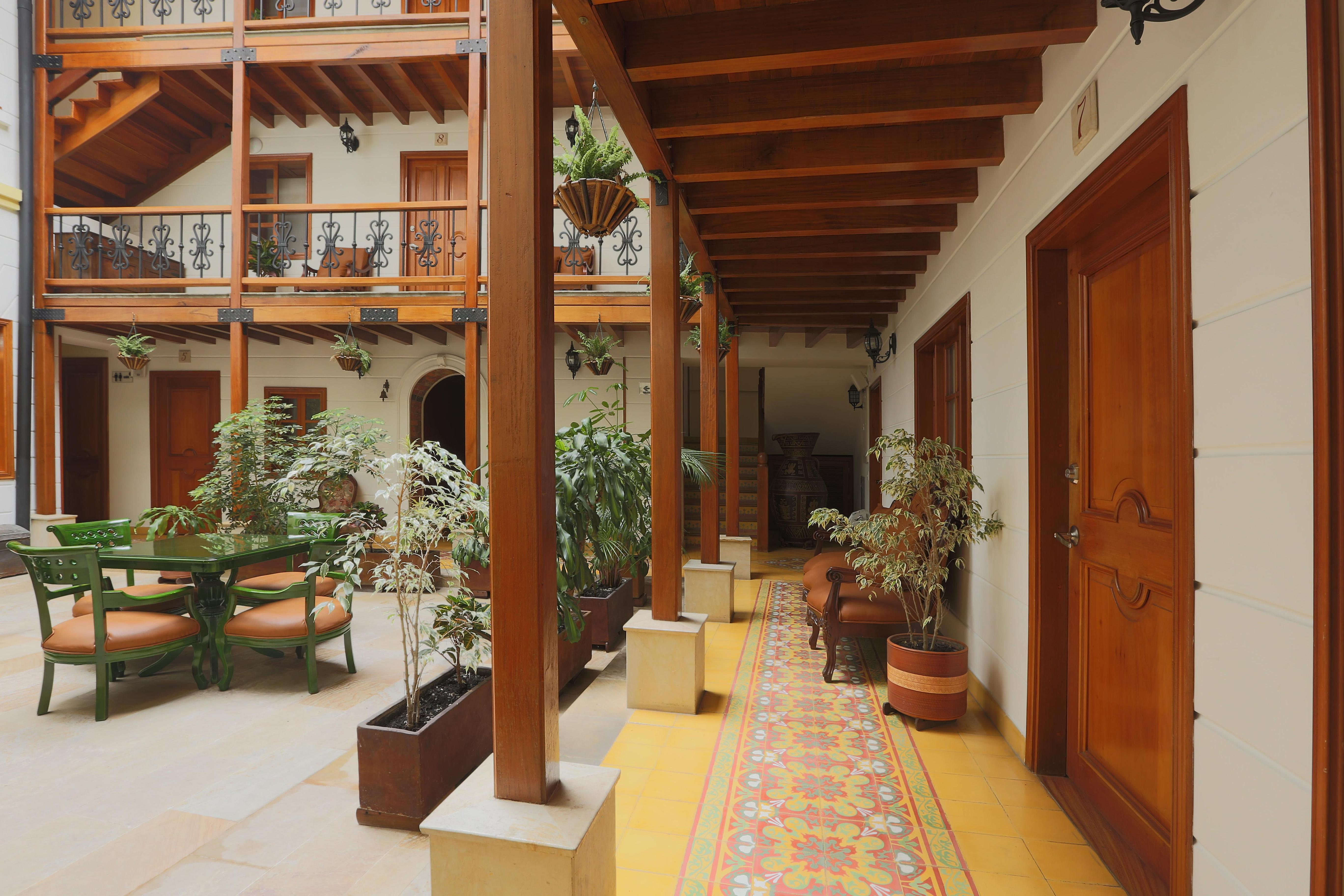 Hotel Santa Lucia Boutique Spa Bogota Exterior photo Interior of the hotel