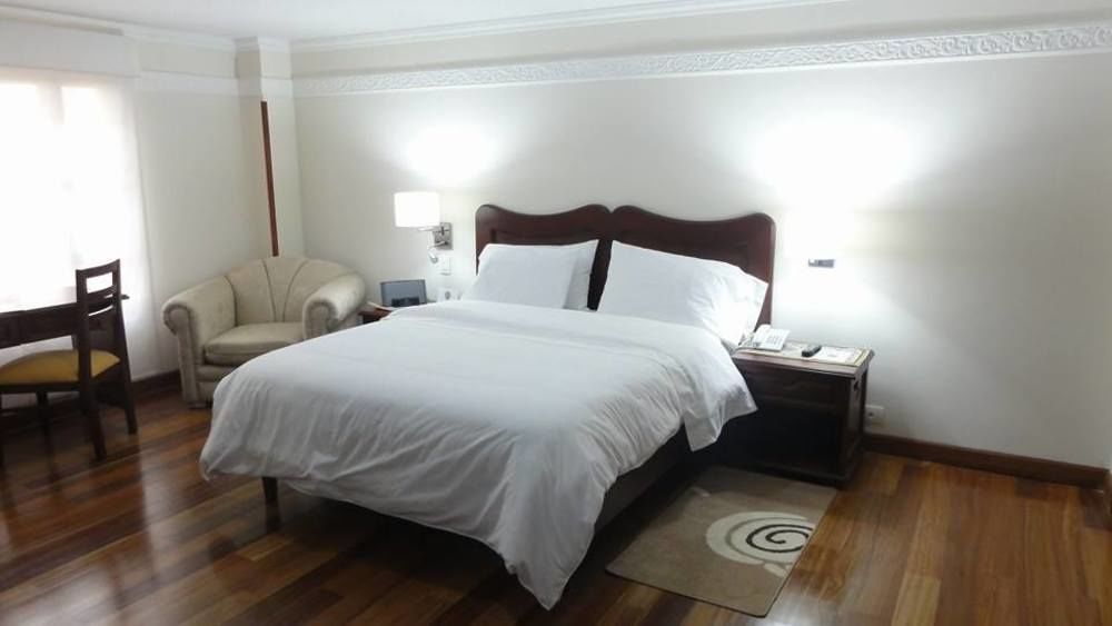Hotel Santa Lucia Boutique Spa Bogota Exterior photo A bedroom at the hotel